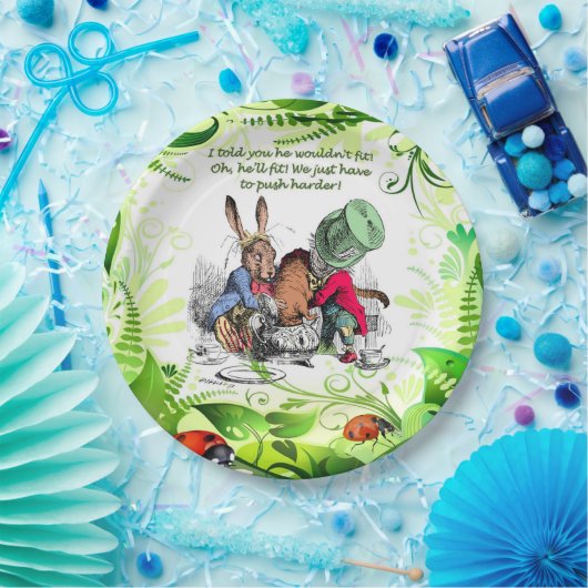 Oh, er wird passen! 1 pappteller (Party)