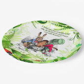 Oh, er wird passen! 1 pappteller (Schrägansicht)