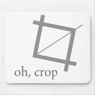 Oh Ernte Photoshop Designergeek-Nerd Mousepad