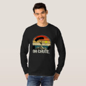 Oh, Fallschirm als Skydiving T-Shirt (Vorne ganz)
