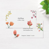 Oh Fleur Blume Shop Business Card (Schreibtisch)