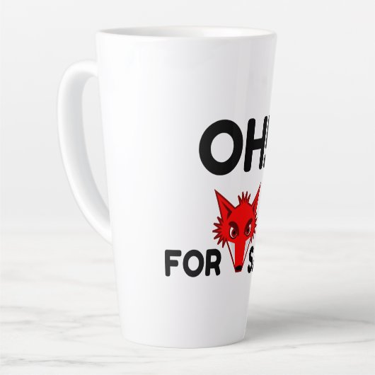 Oh For Fox Sake Milchtasse (Linke Ecke)