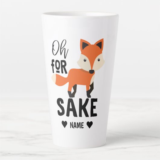 Oh For Fox Sake Milchtasse (Vorderseite)