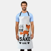 Oh For Fox Sake Schürze (Getragen)
