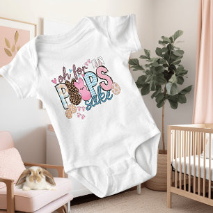 "Oh for Peeps Sake" Baby Fine Jersey Bodysuit Baby Strampler