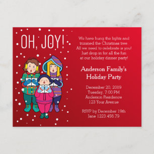 Oh! Freude! Party Einladung