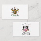 Oh frohe Weihnachtsbäume Geschenke Begleitkarte (Vorne/Hinten)