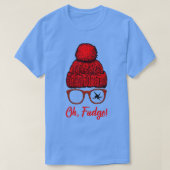 Oh Fudge Funny Christmas Candies Geek Nerd Women S T-Shirt (Design vorne)