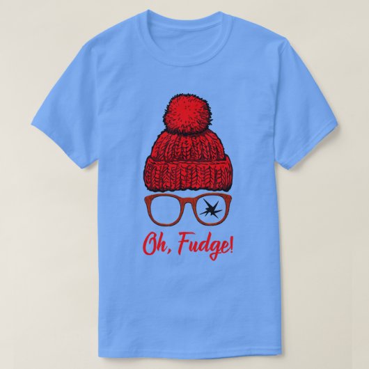 Oh Fudge Funny Christmas Candies Geek Nerd Women S T-Shirt (Design vorne)