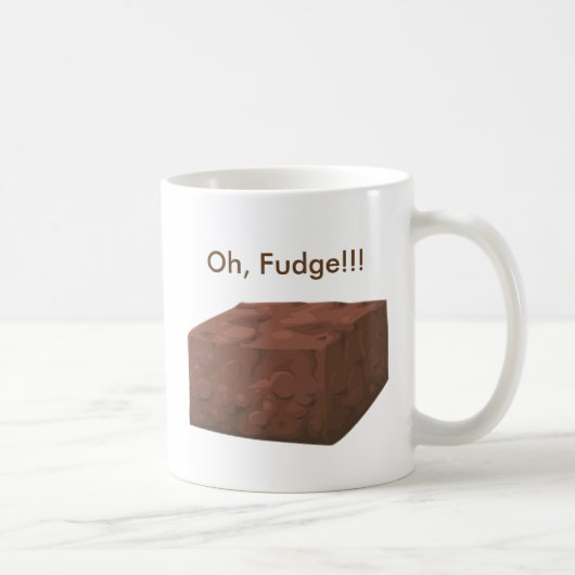 Oh Fudge - Kaffee-Tasse Kaffeetasse (Rechts)