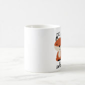 Oh! Für den Grund des Fuchses! Kaffeetasse (Mittel)