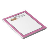 Oh für ein Buch und einen schattigen Winkel Notizblock (angewinkelt)