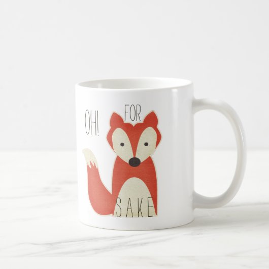 Oh! Für Fox-Grund Kaffeetasse (Rechts)