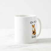 Oh für Fox-Grund Kaffeetasse (VorderseiteRechts)
