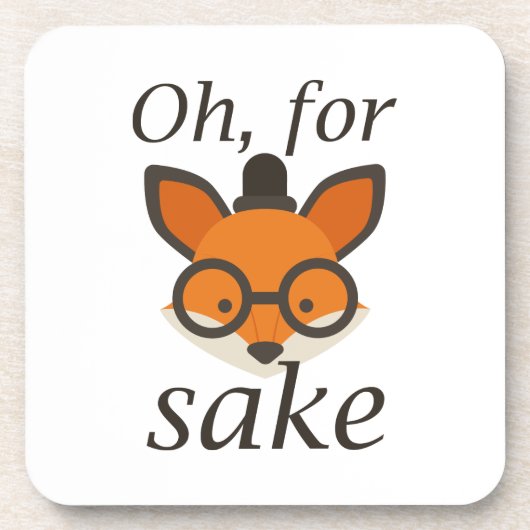 Oh, für Fox-Grund Untersetzer (Vorderseite)