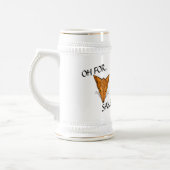 OH FÜR FOX-SAGEN BIERGLAS (Links)