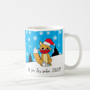 Oh für Fox Sake, 2020, Weihnachten Kaffeetasse