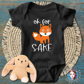 Oh für FOX Sake Baby Strampler