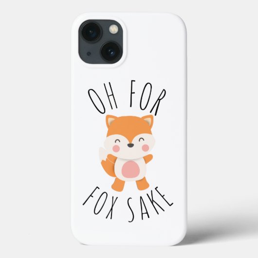 Oh für Fox Sake Case-Mate iPhone Hülle (Rückseite)