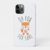 Oh für Fox Sake Case-Mate iPhone Hülle (Rückseite)