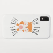 Oh für Fox Sake Case-Mate iPhone Hülle (Rückseite (Horizontal))