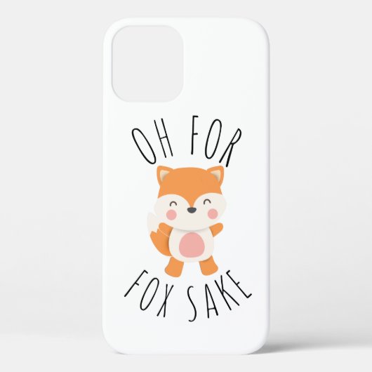 Oh für Fox Sake Case-Mate iPhone Hülle (Rückseite)