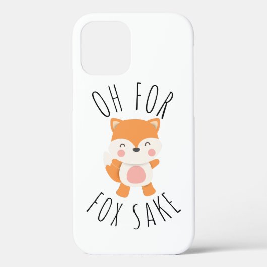 Oh für Fox Sake Case-Mate iPhone Hülle (Rückseite)
