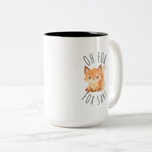 Oh für Fox Sake Coffee Tasse (VorderseiteRechts)
