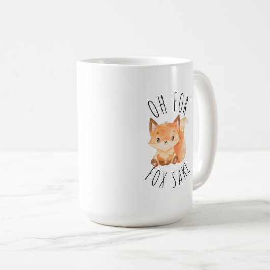 Oh für Fox Sake Coffee Tasse (VorderseiteRechts)