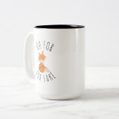 Oh für Fox Sake Coffee Tasse (Vorderseite Links)