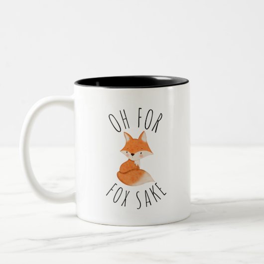 Oh für Fox Sake Coffee Tasse (Links)