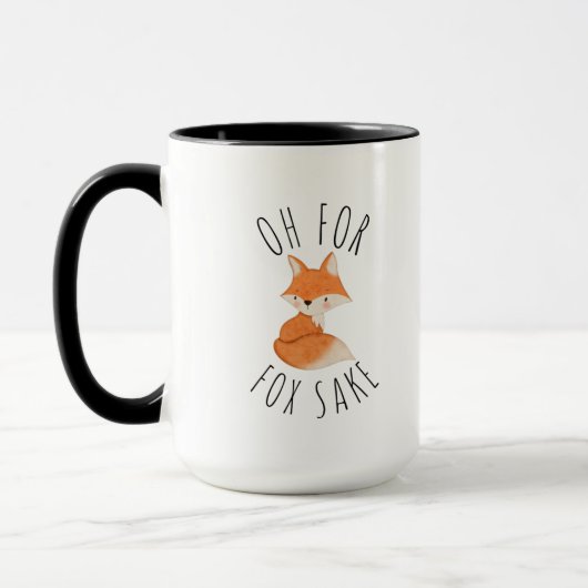 Oh für Fox Sake Coffee Tasse (Links)
