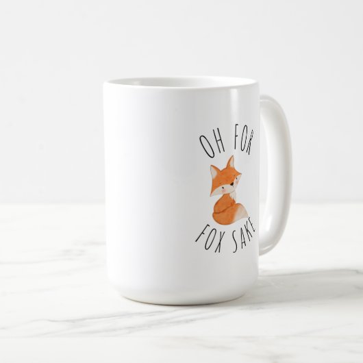 Oh für Fox Sake Coffee Tasse (VorderseiteRechts)