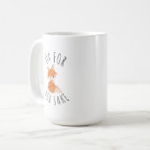 Oh für Fox Sake Coffee Tasse (Vorderseite Links)