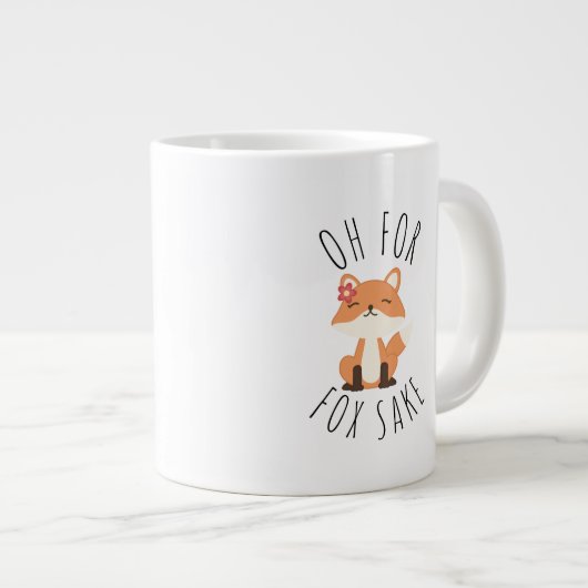 Oh für Fox Sake Coffee Tasse (Vorderseite Rechts)