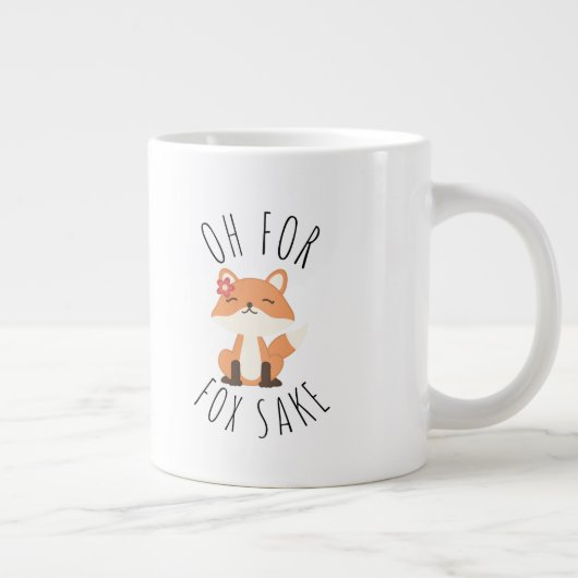 Oh für Fox Sake Coffee Tasse (Rechts)