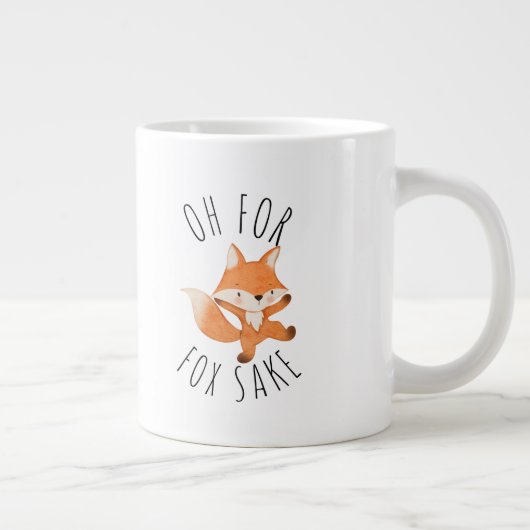 Oh für Fox Sake Coffee Tasse (Rechts)