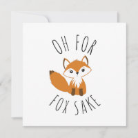 Oh für Fox Sake