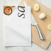 Oh, für Fox Sake Geschirrtuch (Viertel Falte)