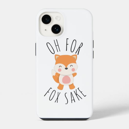 Oh für Fox Sake iPhone Hülle (Rückseite)