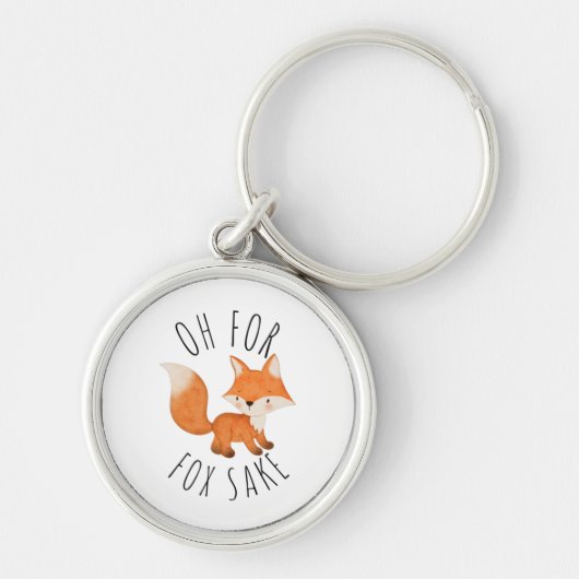 Oh für Fox Sake Schlüsselanhänger (Vorne)