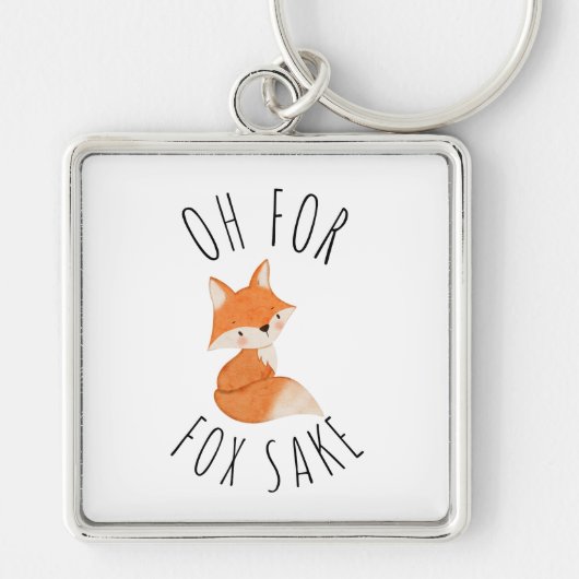 Oh für Fox Sake Schlüsselanhänger (Vorne)