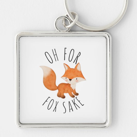 Oh für Fox Sake Schlüsselanhänger (Vorne)