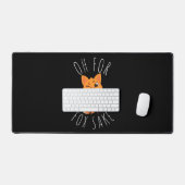 Oh für Fox Sake Schreibtischunterlage (Tastatur & Maus)