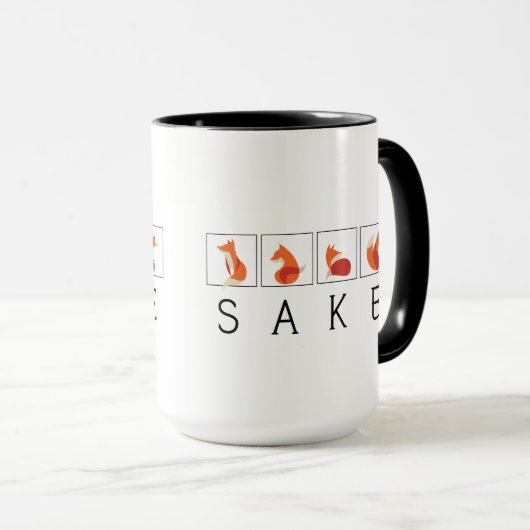 Oh für Fox Sake Sweet Puff Tasse (VorderseiteRechts)