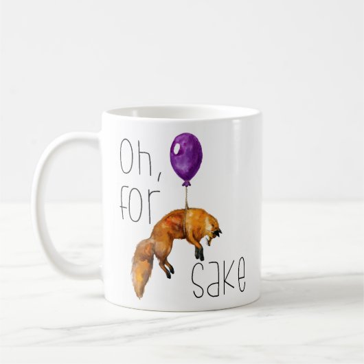 Oh für Fox Sake Tasse Funny (Links)