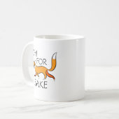 OH- FÜR FUCHS-GRUND! KAFFEETASSE (Vorderseite Links)