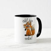 oh für "Fuchs"-Sake Tasse (VorderseiteRechts)