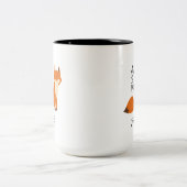 Oh für Fuchsgrund-Tasse Zweifarbige Tasse (Mittel)