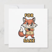 oh für Sake Dankeskarte (Rückseite)